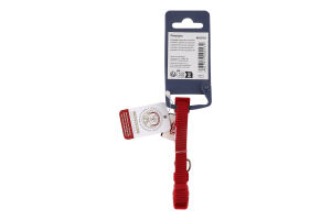 Нашийник д/собак Преміум червоний нейлон 10мм 15-25см Тріксі