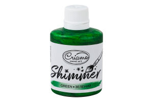 Краситель пищевой зеленый Металлик Shimmer Criamo п/бут 30г