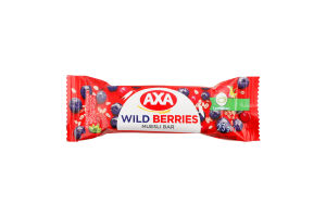 Батончик зерновой Wild berries Axa м/у 23г