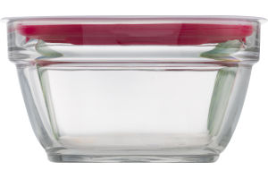 Rubbermaid Glass Container With Lid 4 Cups