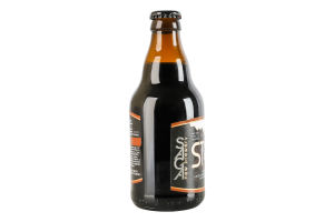 Пиво 0.33л 7.4% темное нефильтрованное неосветленное непастеризованное Milk stout Saga бут