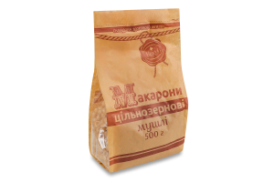 Вироби макаронні цільнозернові фігурні Мушлі Kozub м/у 500г