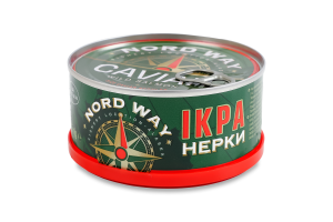 Ікра лососева зерниста солена нерки Nord Way з/б 275г