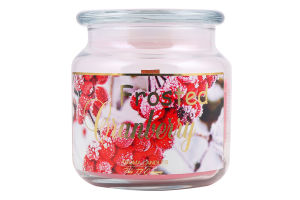 Свічка ароматична Frosted cranberry скло 350г Пако ІФ