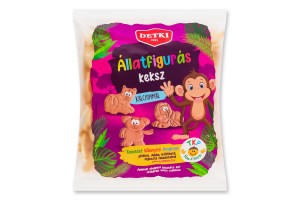 Печиво для дітей від 3років з кальцієм Звірятки Detki м/у160г