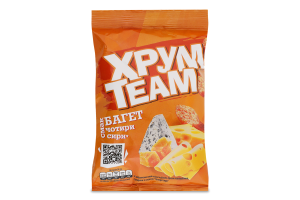 Сухарики Четыре сыра Багет ХрумTeam м/у 55г