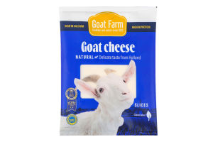 Сыр 50% козий полутвердый сычужный нарезанный Голландский Natural Goat Farm м/у 100г