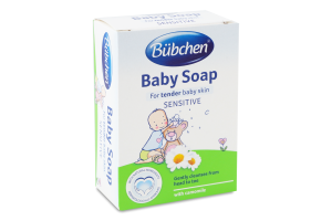 Мыло для детей от рождения с экстрактом ромашки Sensitive Bubchen 125г