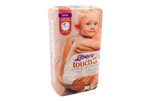 Трусики-подгузники детские 5-9кг 3 Touch Libero 36шт