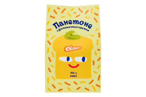 Кекс Панетоне з фісташковим кремом