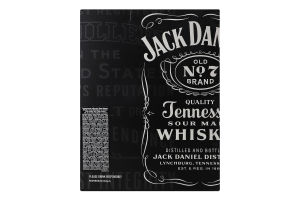 Набір подарунковий Віскі Tennessee Old №7 40% 0.7л + 2 склянки Jack Daniel's к/у