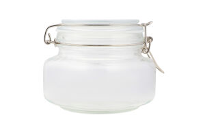 Банка д/зберігання 500мл скло з бугельним замком KYYW454