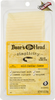 Boar's Head Simplicity Mild Cheddar Cheese