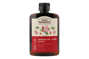 Масло массажное Нейтральное Зеленая аптека 200мл