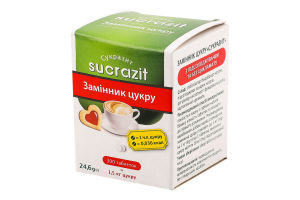 Заменитель сахара Сукразит к/у 24.6г