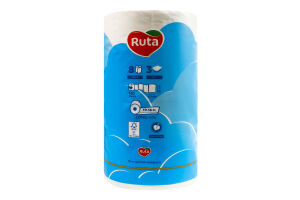 Папір туалетний 3-х шаровий 160 листів Mango Pure white Deluxe Golden line Ruta 8шт