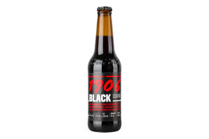 Пиво 0.33л 7.2% пастеризованное Black coupage 1906 Estrella Galicia бут