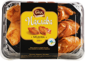 Пахлава Медова Київ БКК к/у 0.2кг