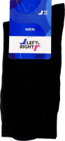 Шкарпетки чоловічі Left&Right №210 47 42-43 чорний