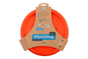 Диск д/апортування собак помаранчевий 24см ПітчДог