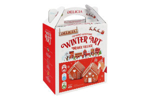 Печиво цукрове з ароматом апельсина Апельсинове селище Delicia к/у 400г