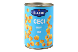 Нут в розсолі Ellebi з/б 400г