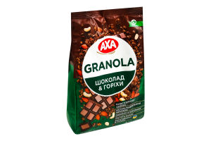 Гранола хрустка Шоколад&Горіхи Axa м/у 330г