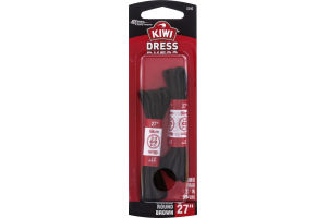 Kiwi 27'' Dress Laces Round Brown - 2 CT