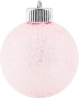 Прикраса ялинкова Рожеве сяйво 8см 833967