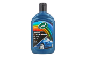 Поліроль для кузова з відновленням кольору синя №52709/53238 Color magic Turtle Wax 500мл