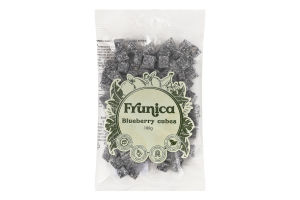 Кубики чорничні без цукру Frunica 100г