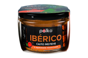 Сало молотое с аджикой пикантной Iberico Palko с/б 160г
