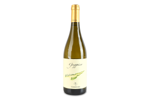 Вино 0.75л 12% белое сухое виноградное натуральное Греппико Viticcio бут