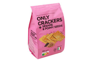Крекери Премія з насінням кунжуту та маку