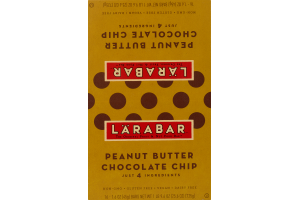 Larabar Fruit & Nut Food Bar Peanut Butter Chocolate Chip - 16 CT