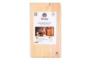 Дошка кухонна обробна ЖИВА ясен Жива 25,5*14,5*1см Арт.AB 25514511