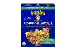 Annie's Homegrown Organic Party Mix Traditional