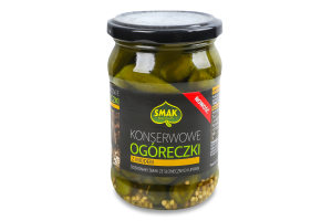 Огірки Smak консервовані з медом