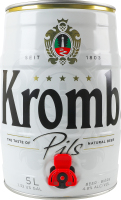 Пиво 5л 4.8% світле фільтроване пастеризоване Pils Krombacher кег