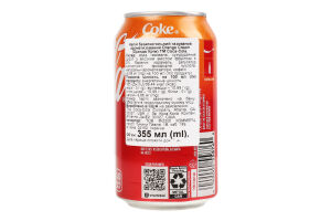 Напій Coca-Cola Orange Cream газований з/б