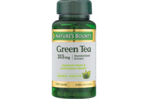 Nature's Bounty Green Tea 315 mg Capsules - 100 CT