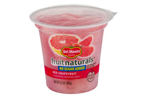 Del Monte Quality Fruit Naturals No Sugar Added Red Grapefruit