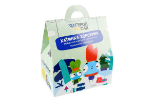 Набор кондитерский с сувенирной машинкой внутри Домик храбрых Konti к/у 0.219кг