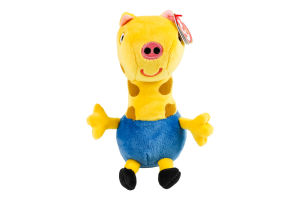 Іграшка м'яка для дітей від 3років 15см №46265 Жералд Жираф Peppa pig Beanie Babies TY 1шт
