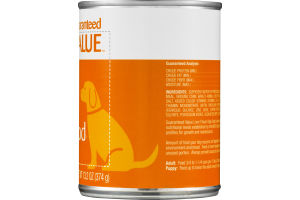 Guaranteed Value Dog Food Liver Flavor