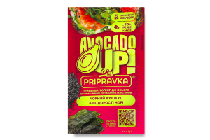 Приправа-топпинг ко всему Черный кунжут&Водоросли нори Avocado up! Pripravka м/у 20г