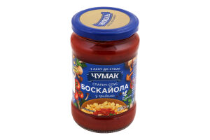 Спагетти-соус с грибами Боскайола пастеризованный Чумак с/б 290г
