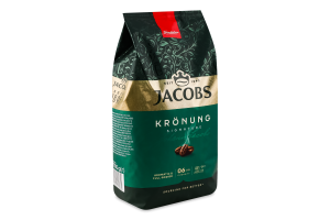 Кава натуральна смажена в зернах Kronung Jacobs м/у 1кг