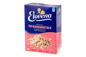 Хлопья овсяные из цельного зерна Финский Геркулес Elovena к/у 900г