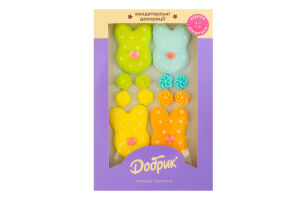 Набір кондитерських декорацій пасхальний Весняні прикраси Добрик к/у 12шт